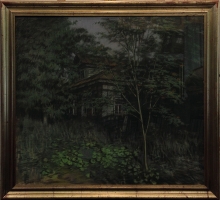 Neglected Birthplace - carton, pastel, gouache, acrylic