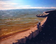 At The Edge Of Reality - oil, canvas
