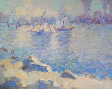 Sea Trip - oil, canvas