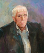 Portrair Of A Man - oil, canvas