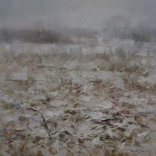First Snow - oil, canvas