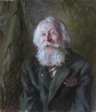 Veterans Story - oil, canvas