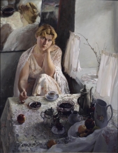 Morning - oil, canvas