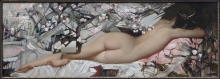 Sakura - oil, canvas