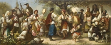 Wedding - oil, canvas