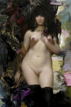 Judith - oil, canvas