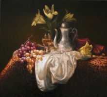 Elegante - oil, canvas
