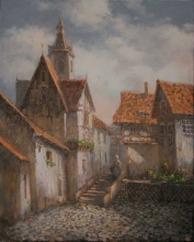 Long Time Ago - oil, canvas