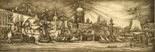 Saint-Petersburg - ink, paper