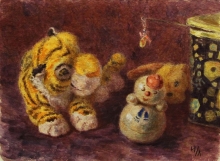 The Toys - paper, aquarelle