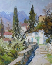 Spring - oil, canvas