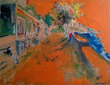 Summer Heat - oil, canvas