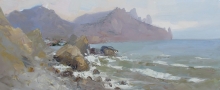 Kara-Dag - oil, canvas