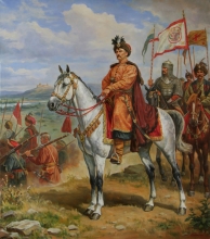 Bogdan Khmelnitsy - oil, canvas