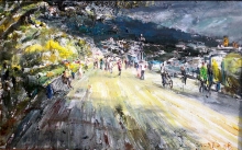 Yalta. Autumn At The Southern Shore - oil, canvas
