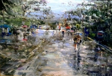 After Rain - oil, canvas