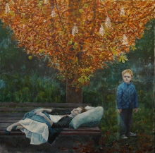 Chestnut. Harmony Of Discrepancy - oil, canvas