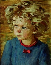 Daughter - oil, canvas