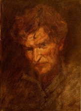 Kuzmich - oil, canvas