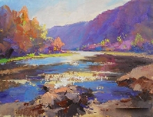 Vovchy - oil, canvas