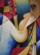 Asthenic-subdepressive Syndrome - oil, canvas
