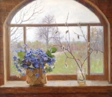 Spring Still Life - oil, canvas