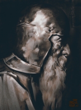 Gnome - pastel, cardboard