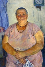 V. Stepanova - oil, canvas