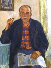 Alexander Ivanovich - oil, canvas