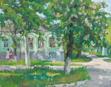 Romny. The Ukraine - oil, canvas