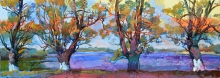 River - oil, canvas