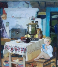 Varka - oil, canvas