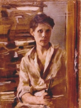 Self Portrait - oil, canvas
