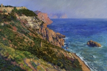 Wind Of Fiolenta - oil, canvas