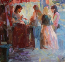 Sweet Tooth - oil, canvas