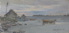 Karelia - oil, canvas