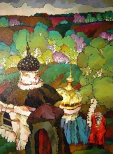 Thought - oil, canvas