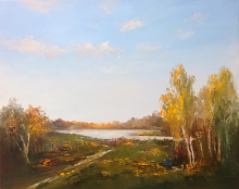 Toksovo - oil, canvas