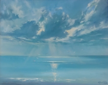 Finnish Bay - oil, canvas
