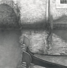 Venice. Mercury Water - pencil, paper