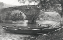 Old Bridge - pencil, paper