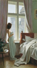 The Dawn - oil, canvas