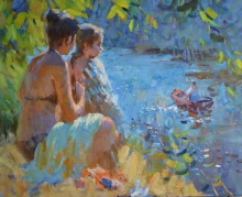 Summer - oil, canvas