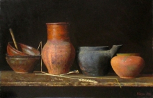 Forgotten Things - oil, canvas