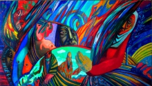Mess - oil, canvas
