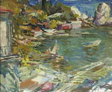 Gurzuf - oil, canvas