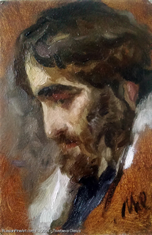 Etude - oil, canvas