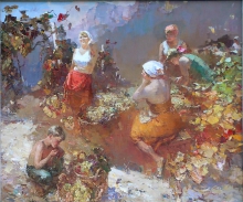 Under The Southern Sun - oil, canvas