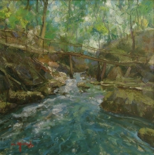 Water Of Life - oil, canvas