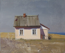 Silence - oil, canvas